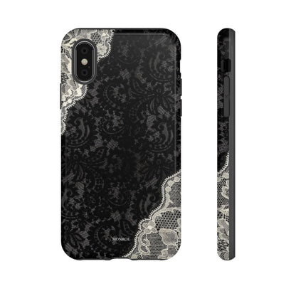 Black & White Edged Tough Case