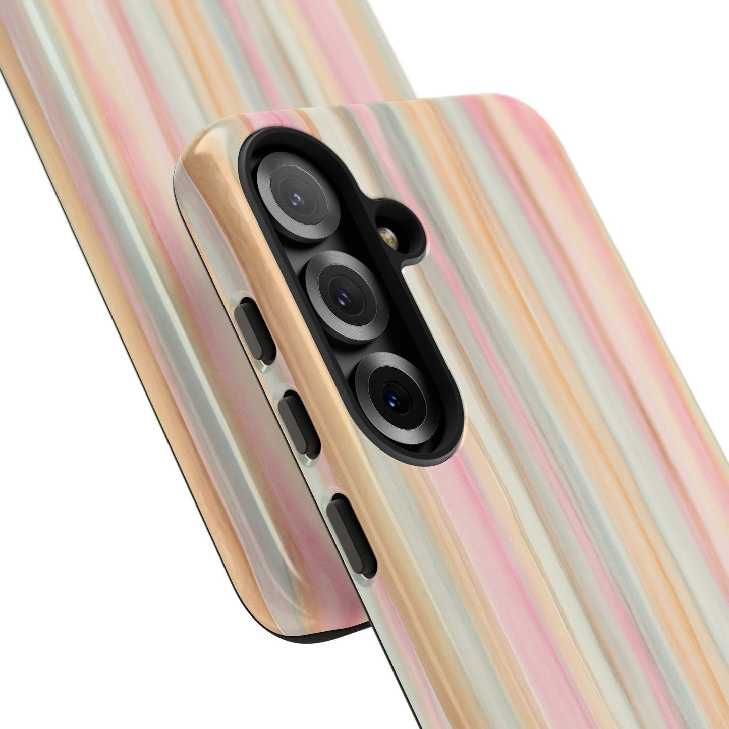 Pastel Watercolor Stripe Tough Case