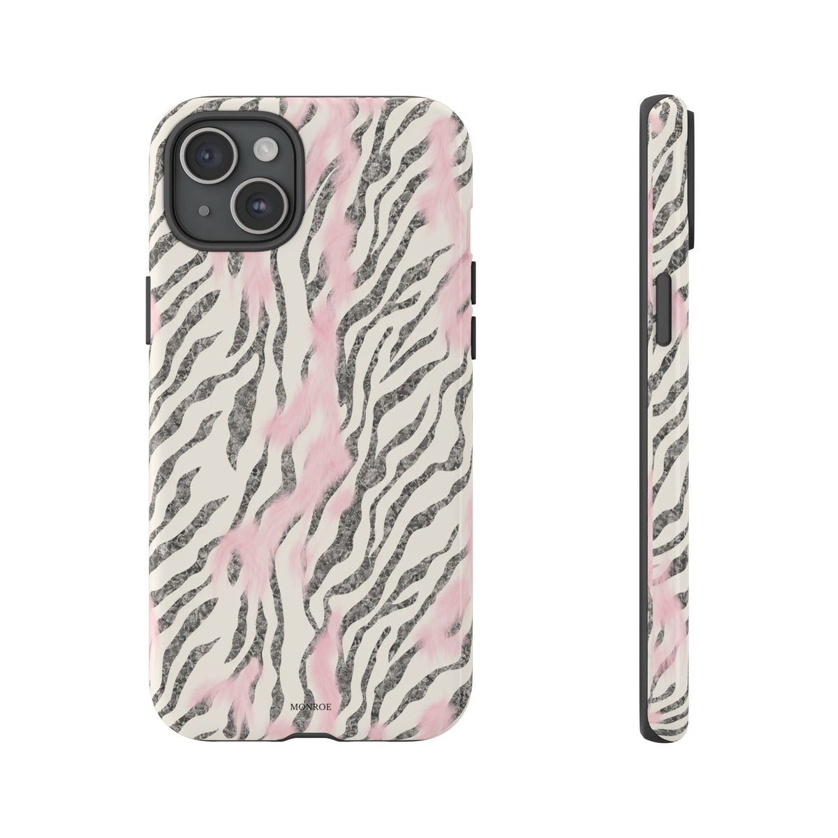 Light Pink Zebra Tough Case