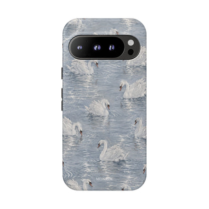 Swan Pattern Tough Case