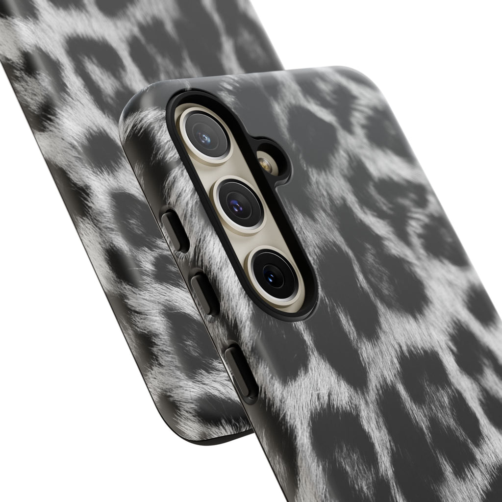B&W Leopard Phone Case