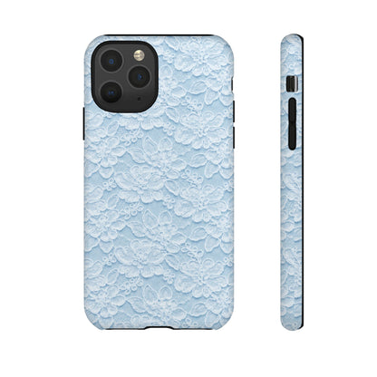 Glacier Blue Lace Tough Case