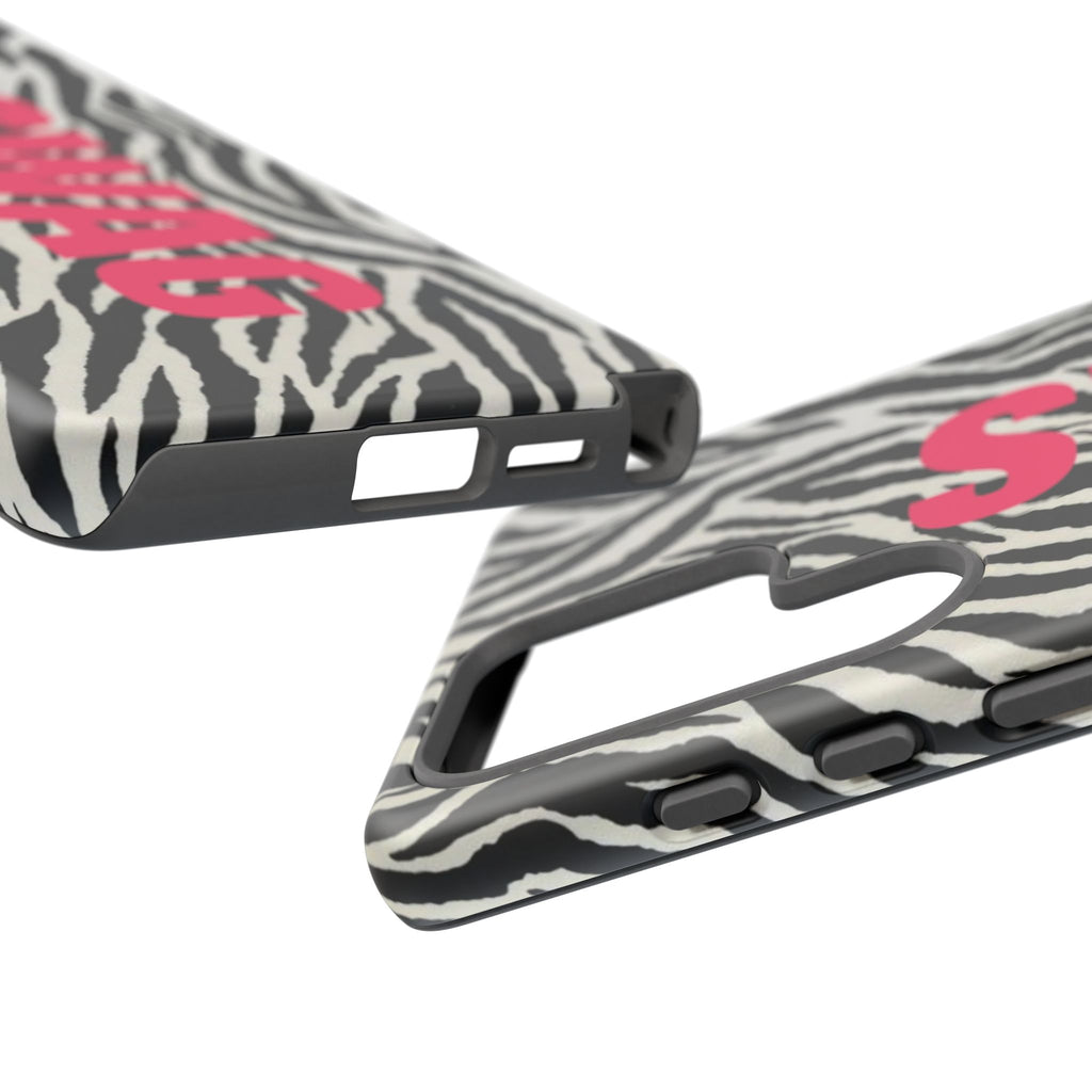 'SWAG' Zebra Print Tough Case