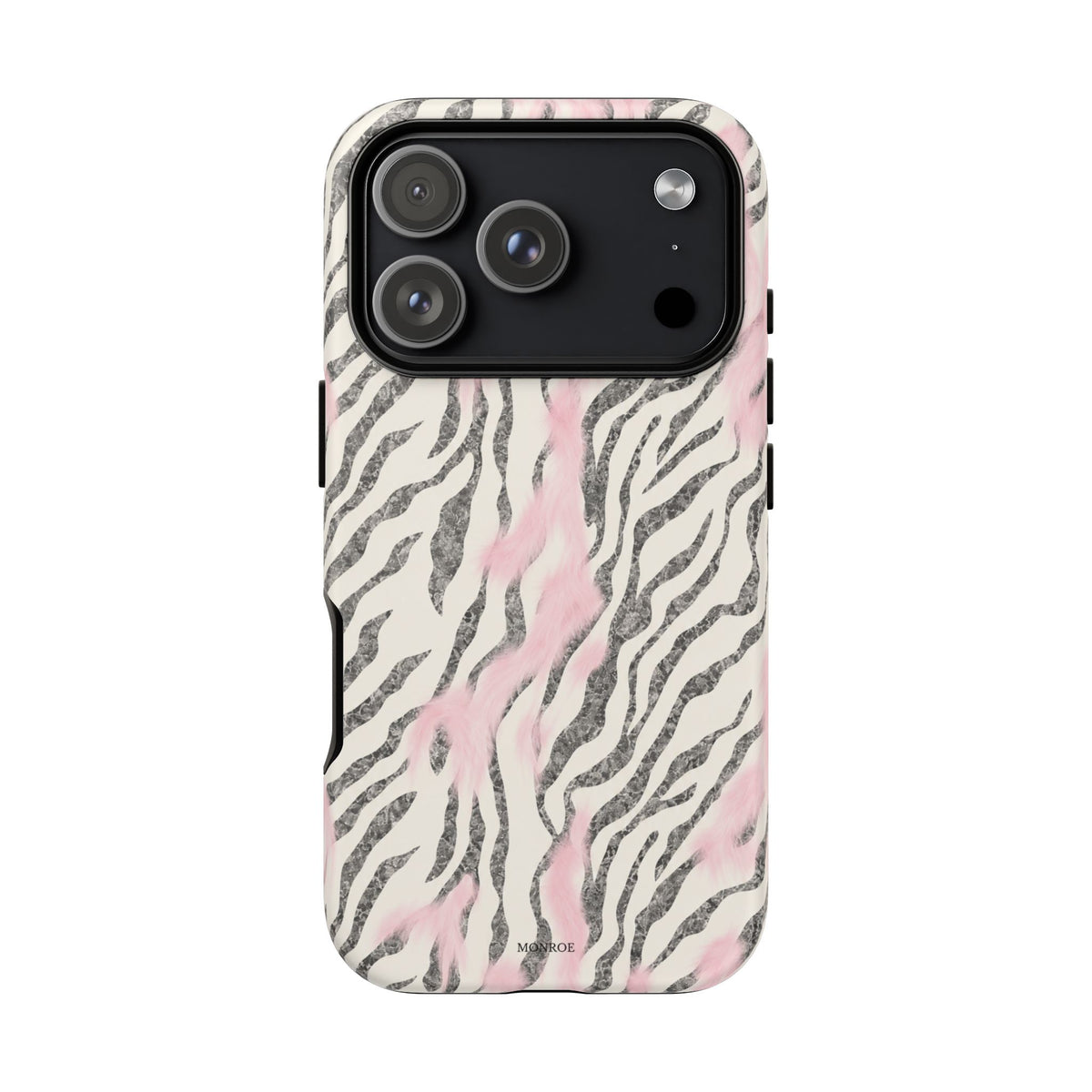 Light Pink Zebra Tough Case