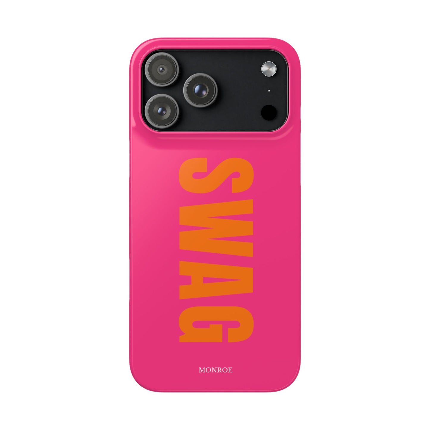 Bold Pink "SWAG" Case