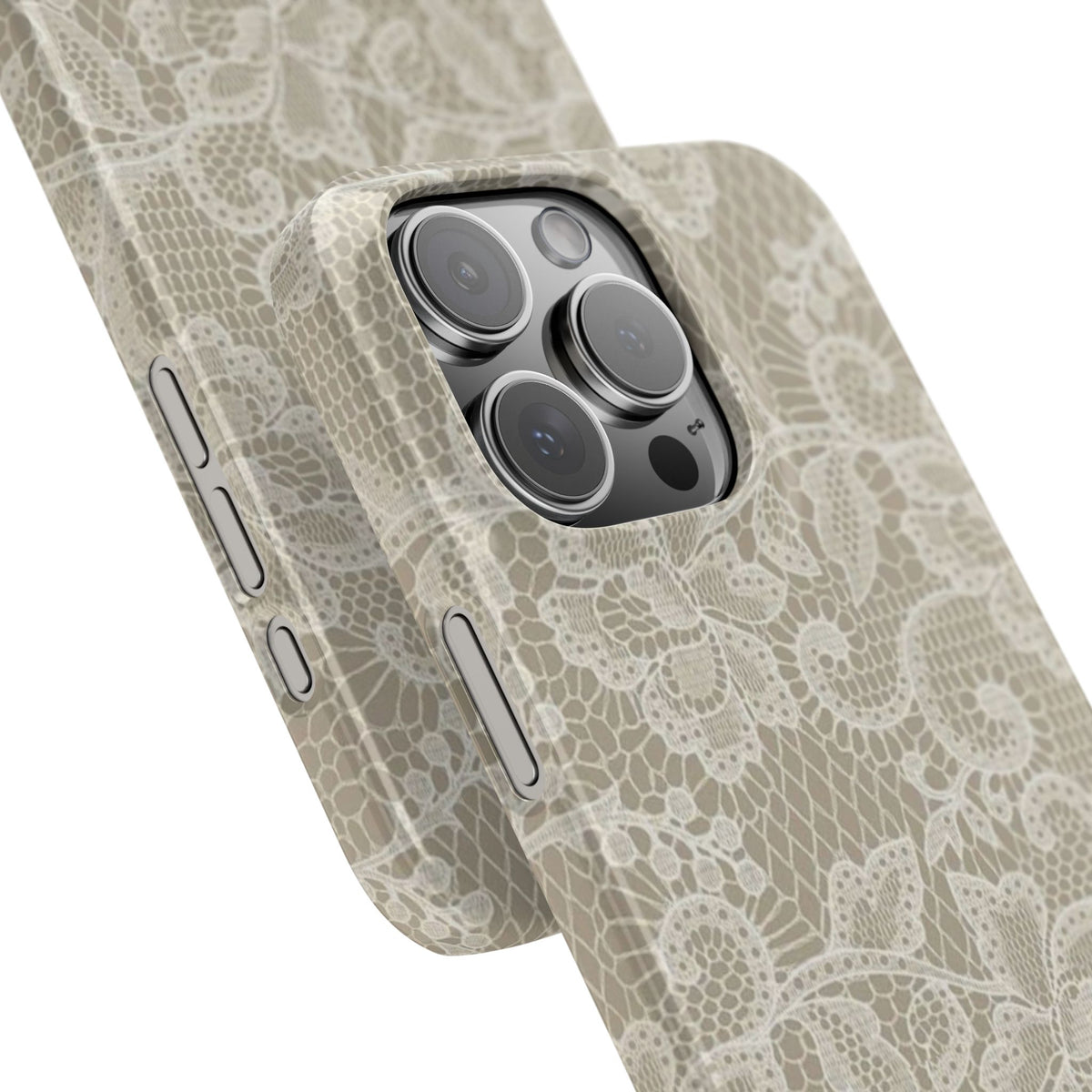 Vintage Beige Lace Case