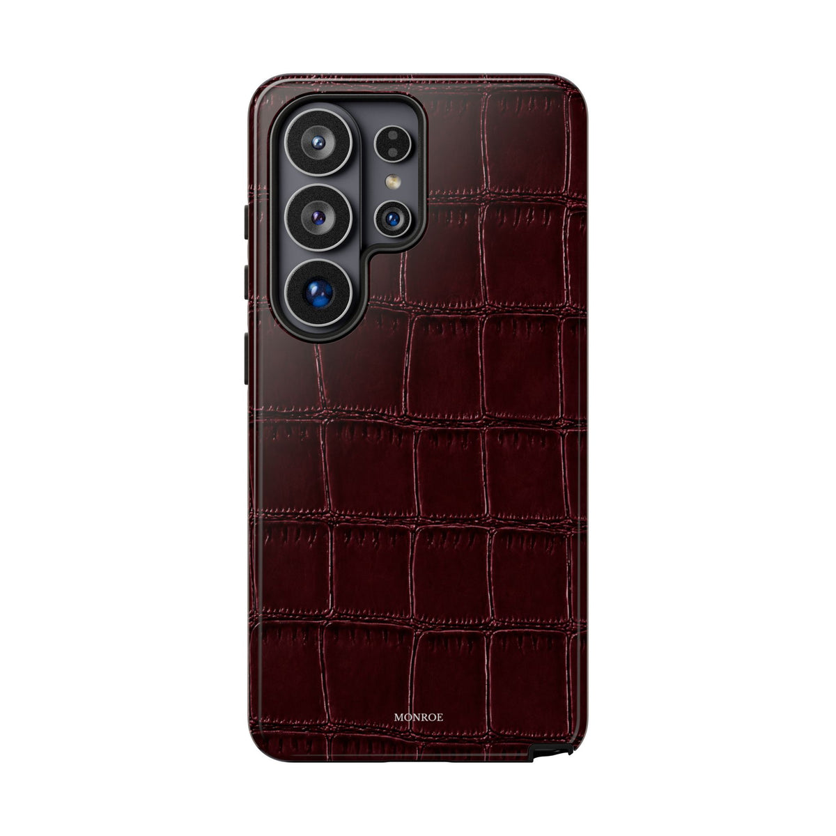 Burgundy Croc Tough Case