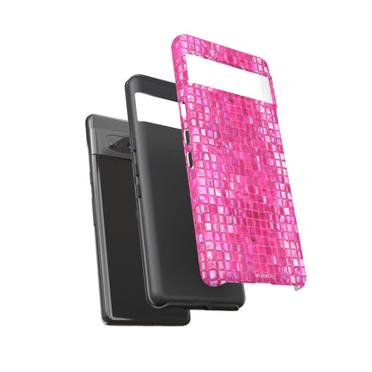 Hot Pink Mosaic Tough Case