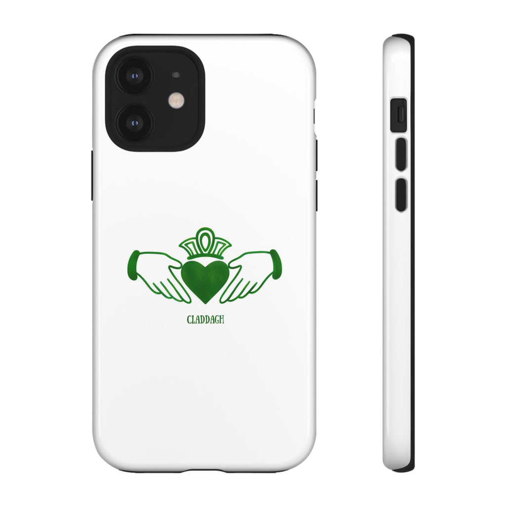 Irish Claddagh Symbol Green Tough Case
