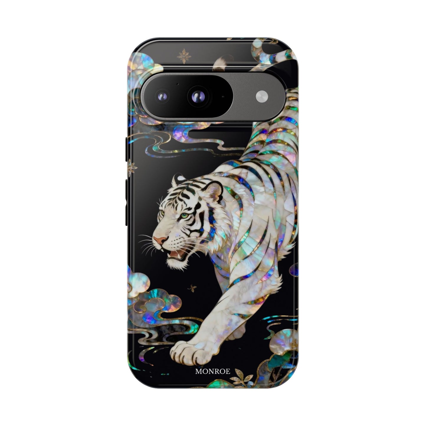 Iridescent White Tiger Tough Case