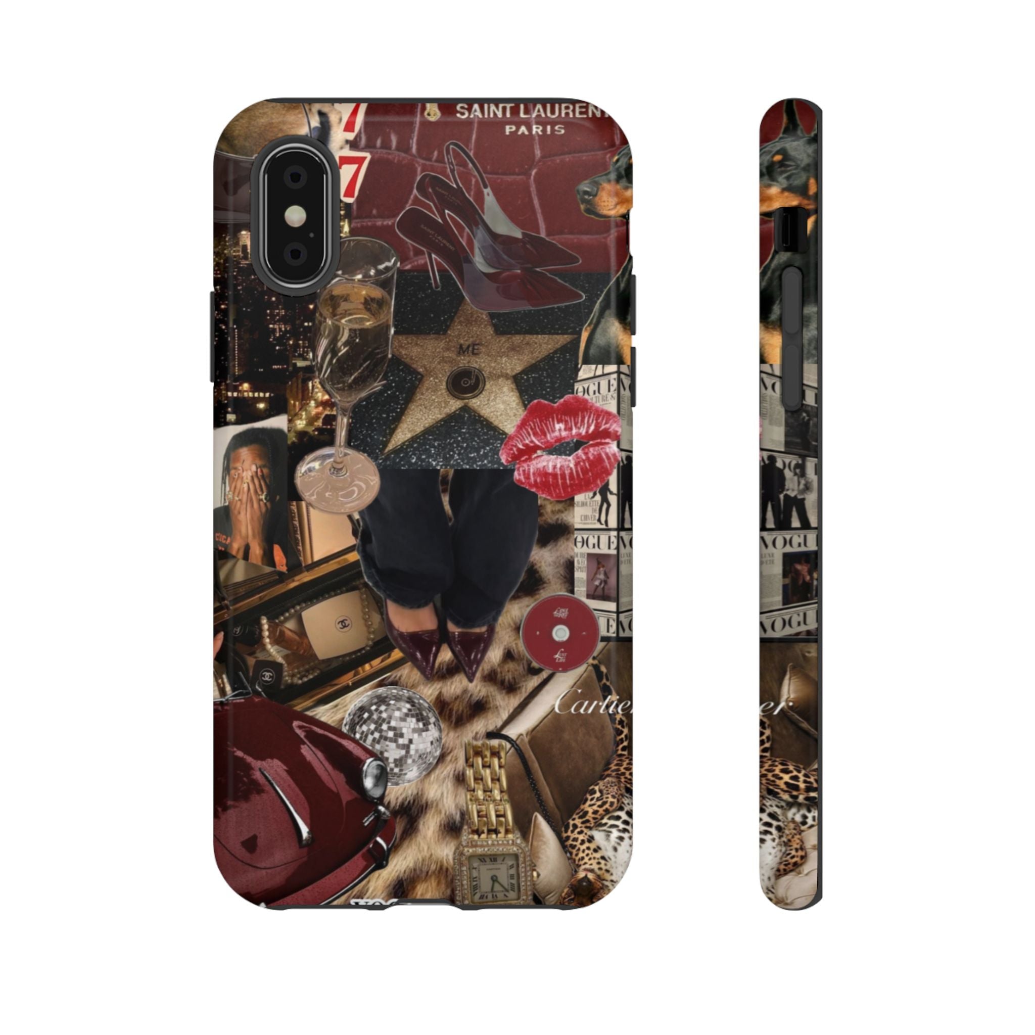 Cherry Red Aesthetic Phone Case
