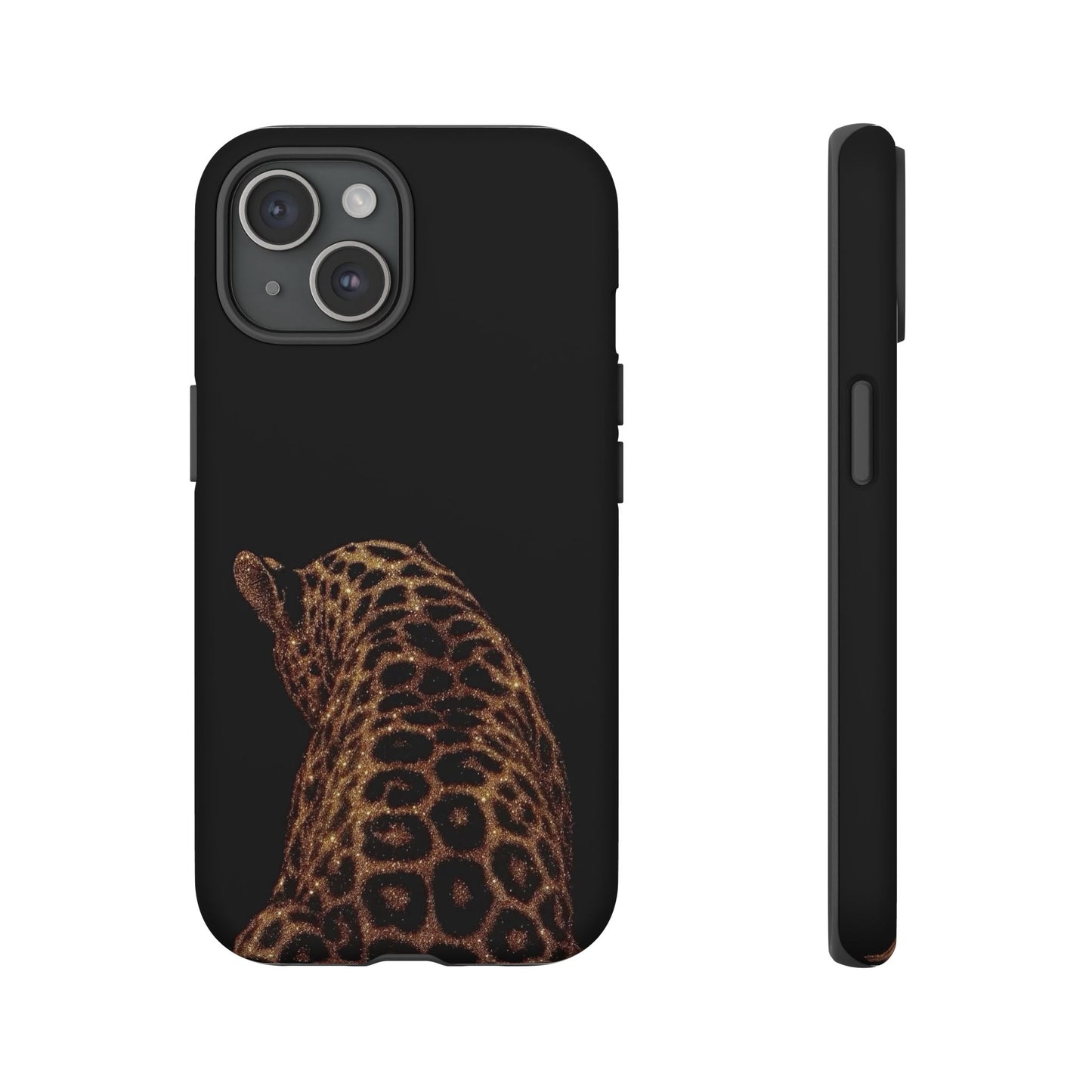 Leopard Back Tough Phone Case
