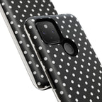 Black Polka Dot Phone Case