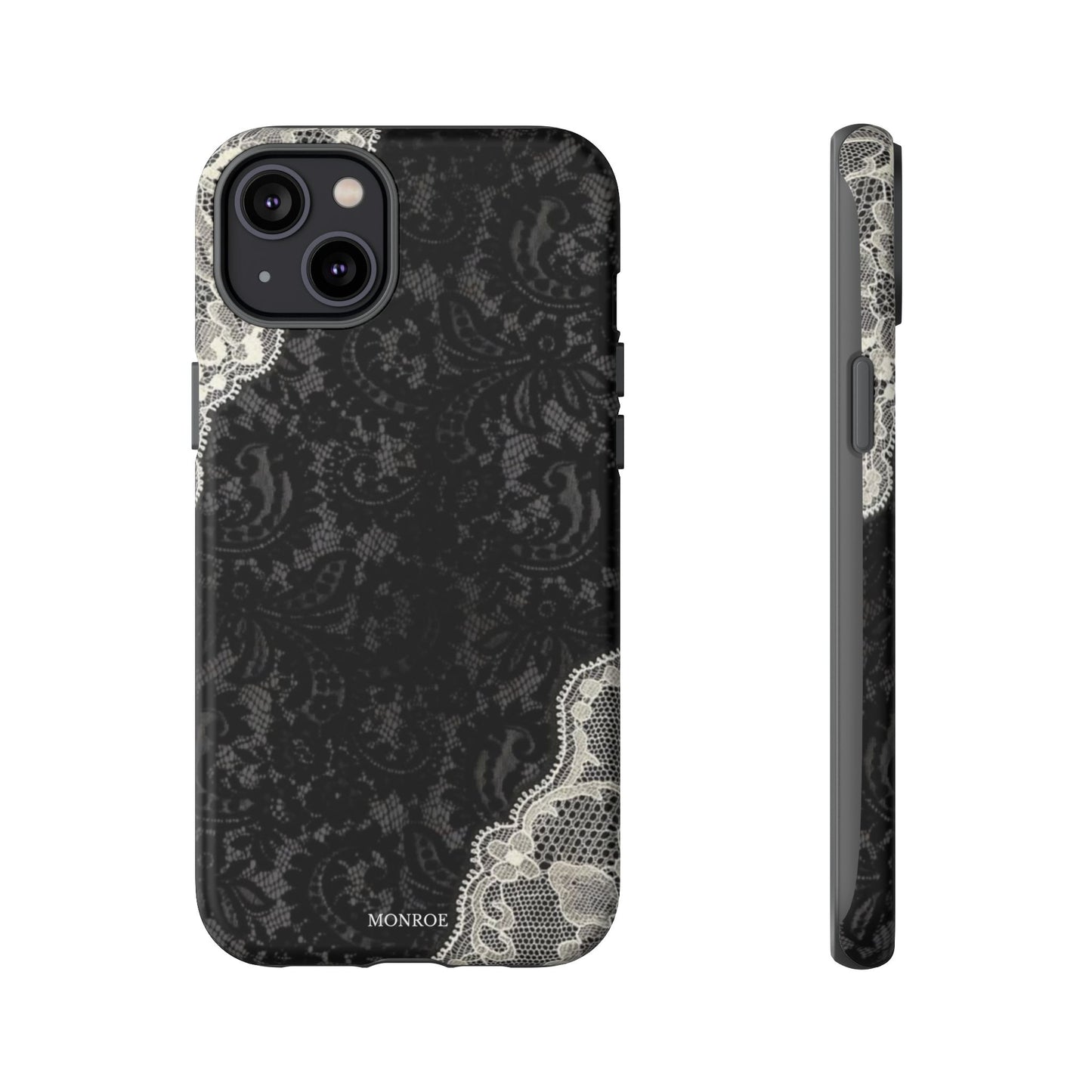 Black & White Edged Tough Case