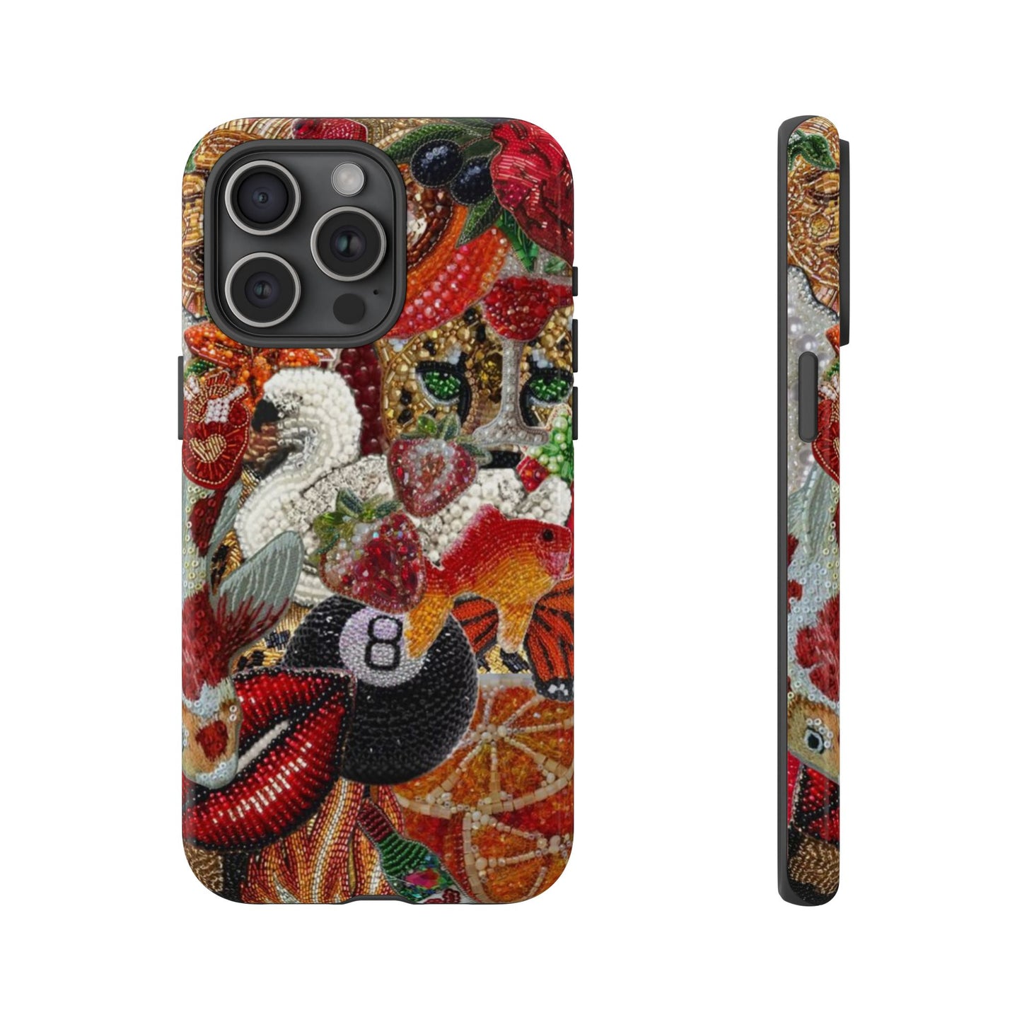 Decorative Collage Tough Case