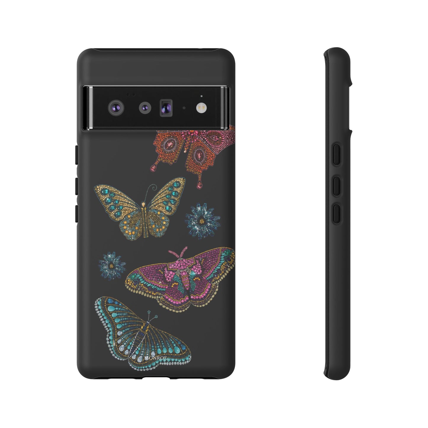 Butterfly Beaded Tough Case