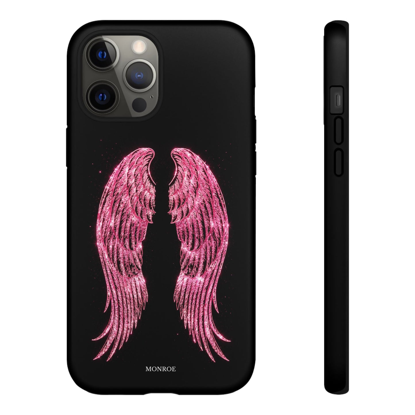 Pink Glitter Angel Tough Case