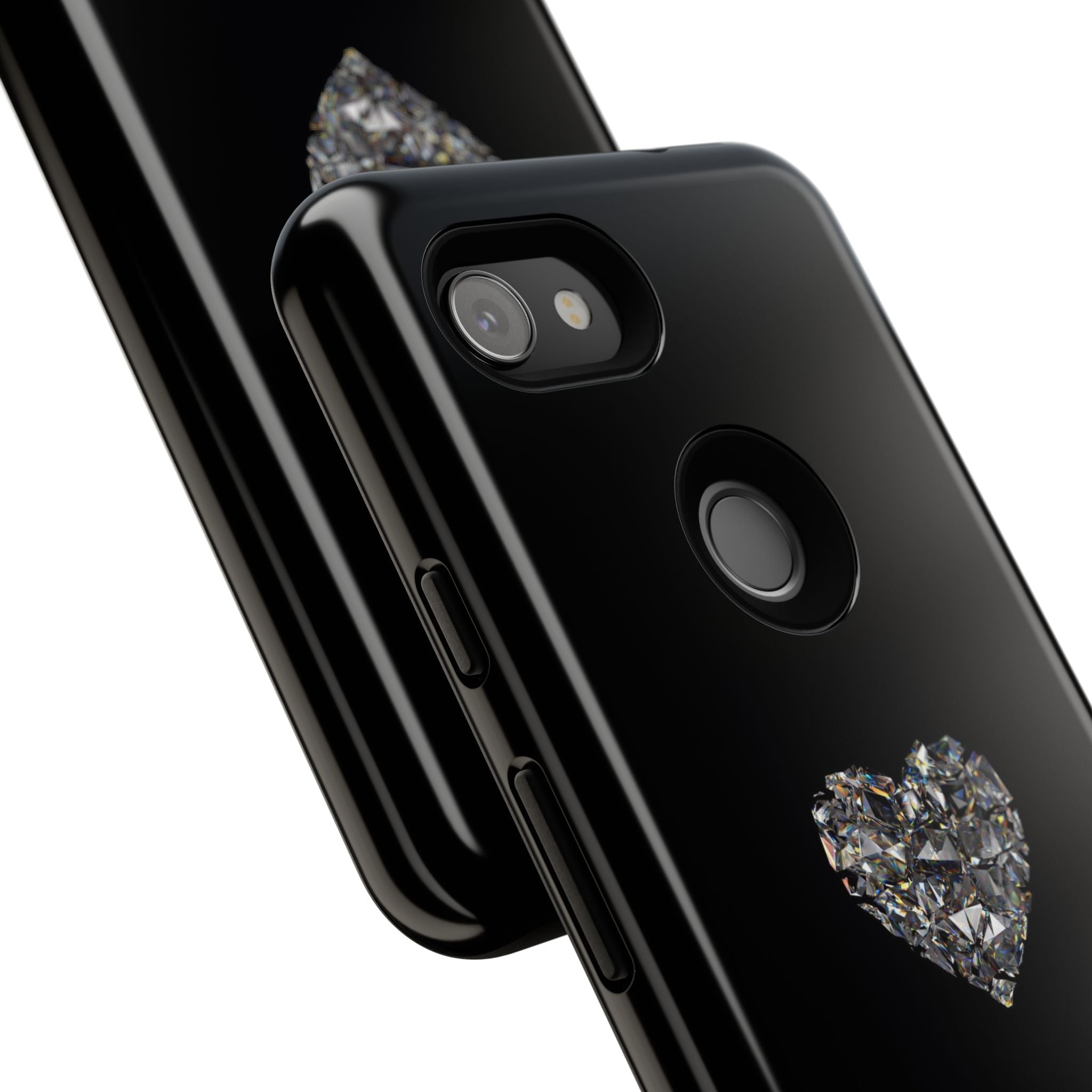 Crystal Heart Phone Case