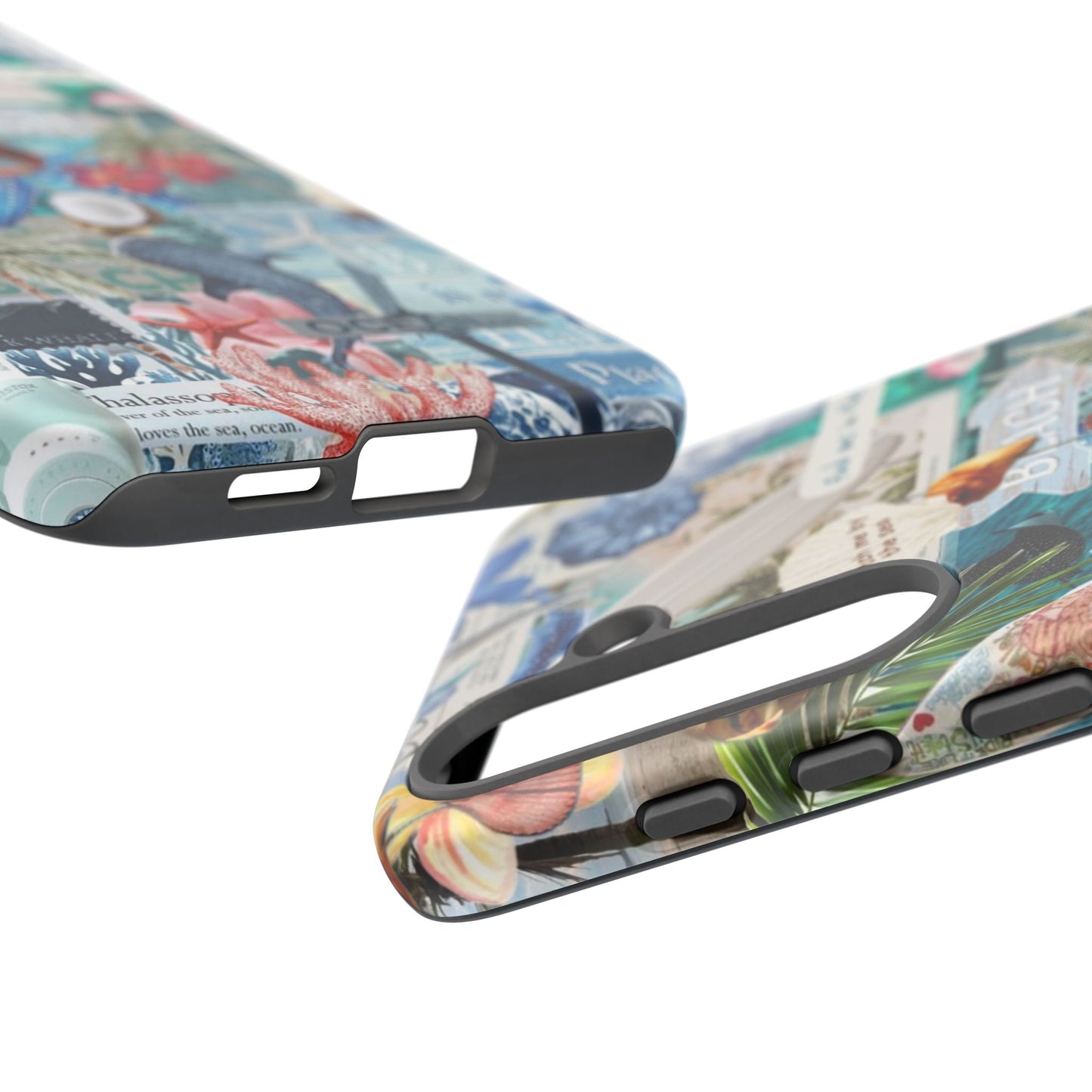 Tropical Beach Collage Tough Case
