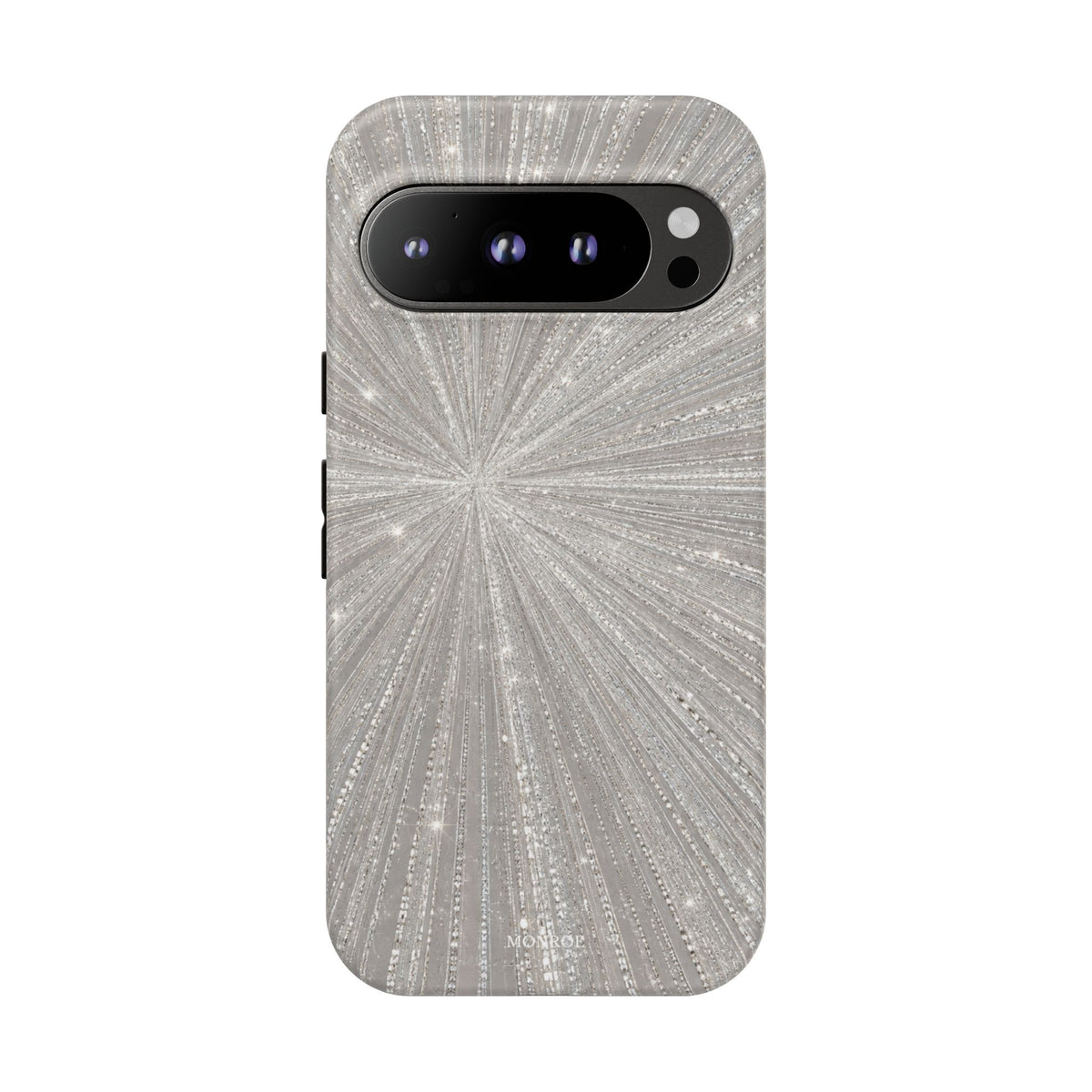 Sparkling Silver Burst Tough Case