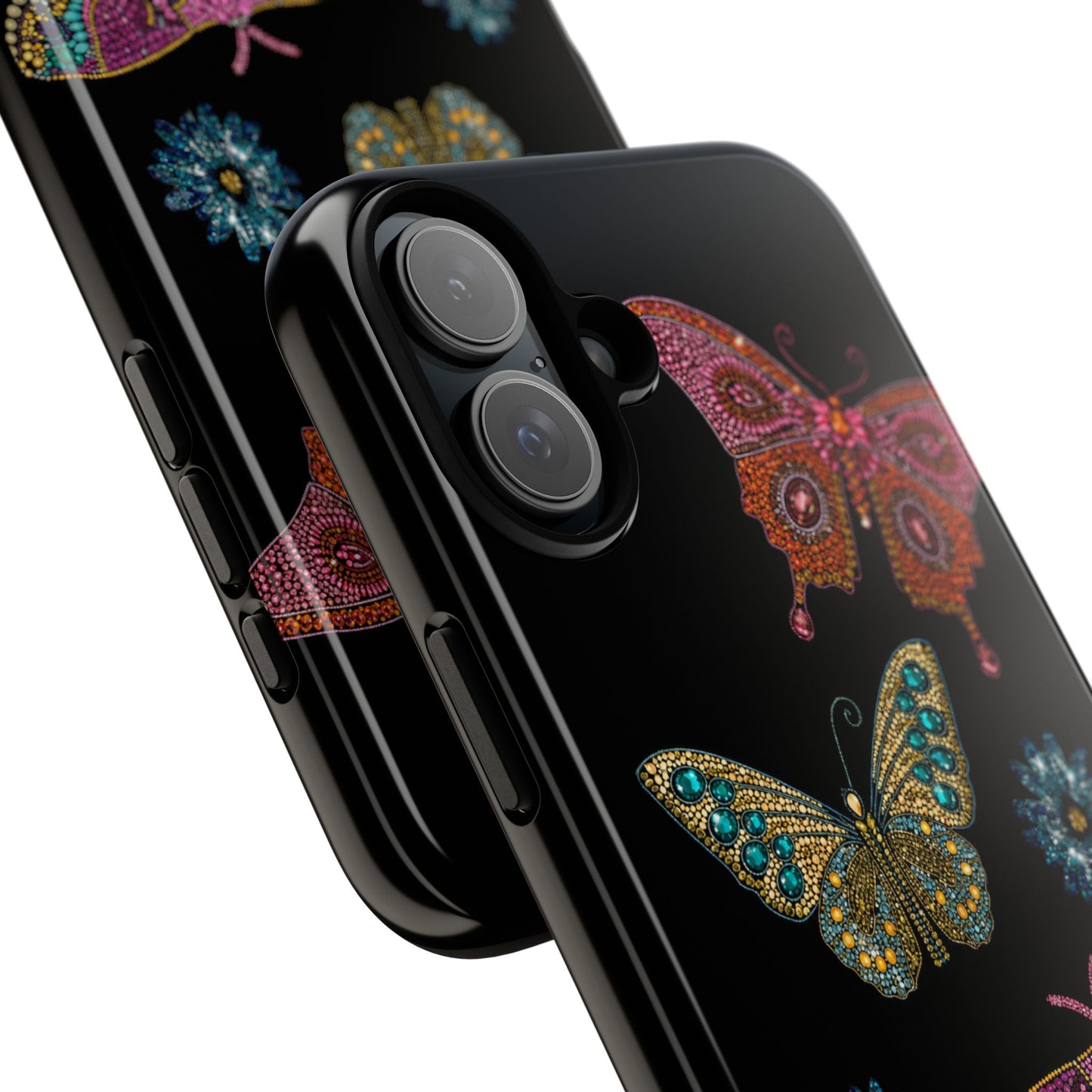 Butterfly Beaded Tough Case