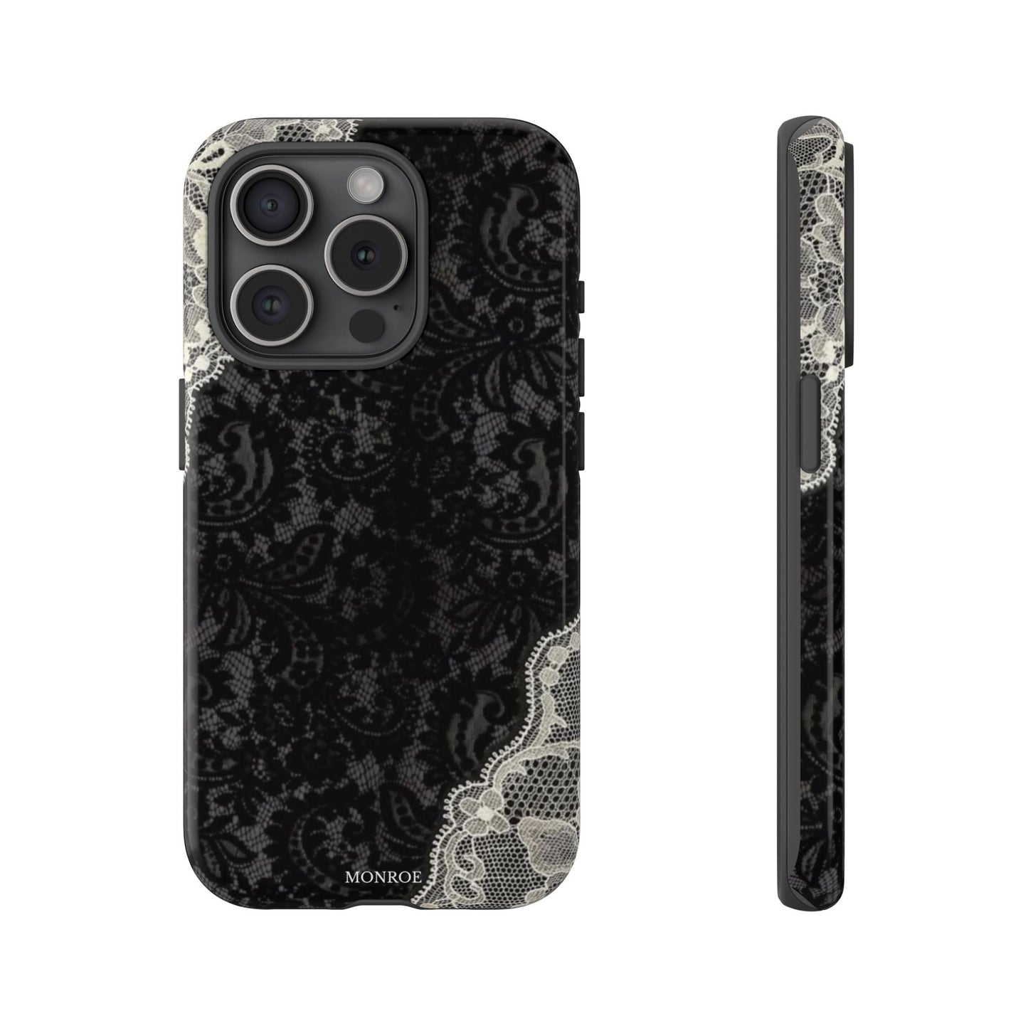 Black & White Edged Tough Case
