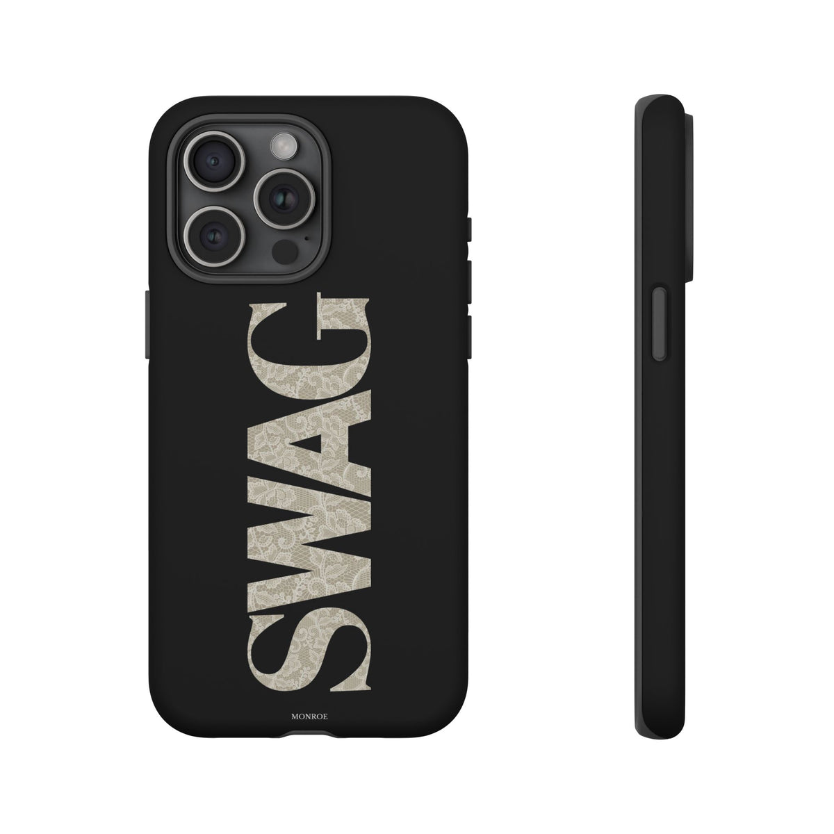 Lace Swag Black Tough Case