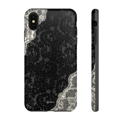 Black & White Edged Tough Case