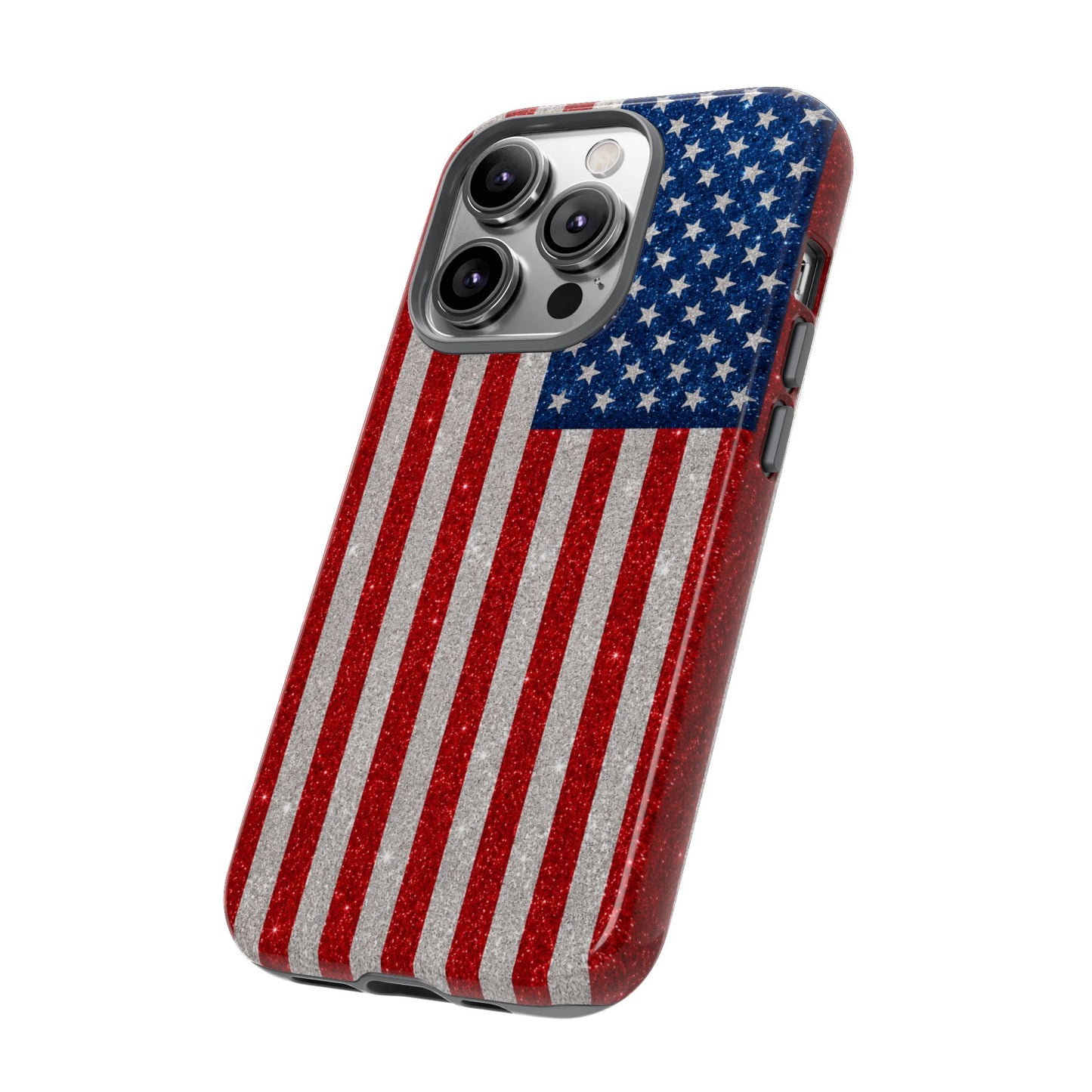 America Glitter Tough Case