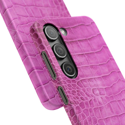 Purple Croc Case