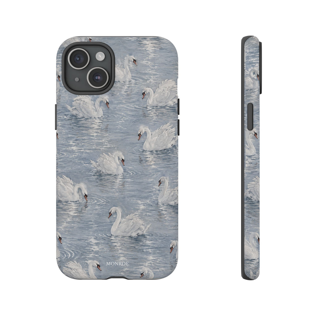 Swan Pattern Tough Case