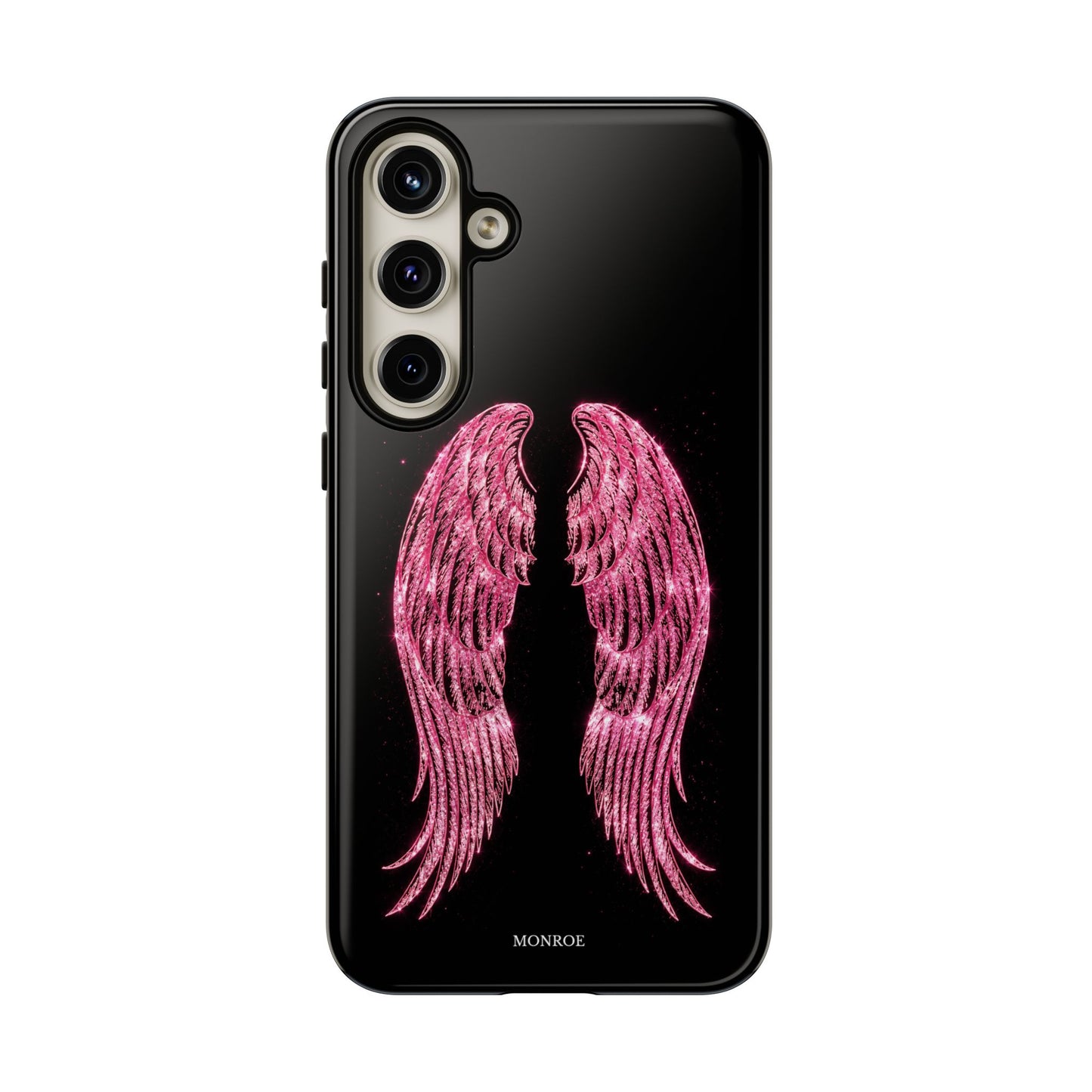 Pink Glitter Angel Tough Case