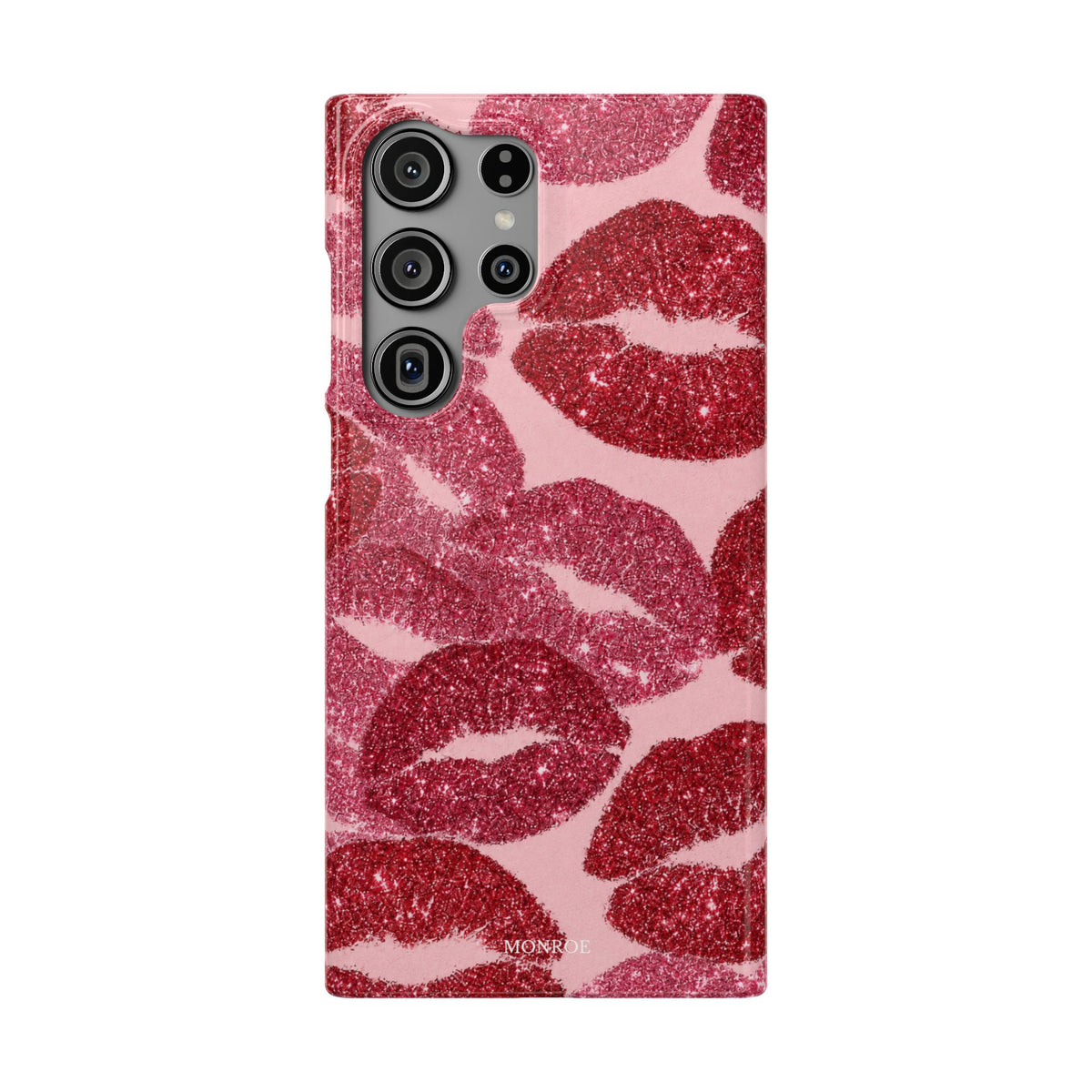 Pink Glitter Kiss Case