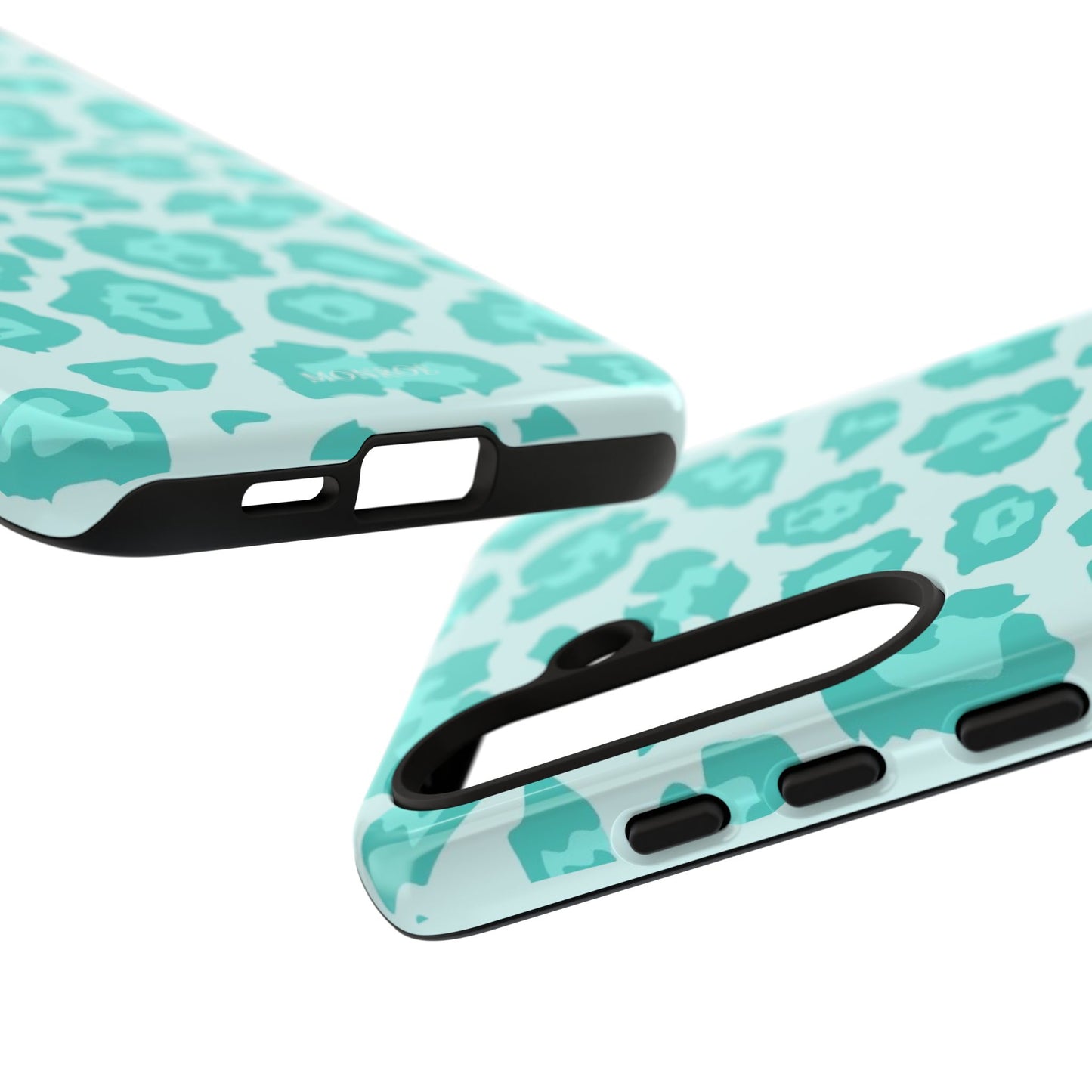 Teal Leopard Tough Case