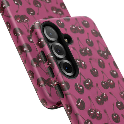 Burgundy Cherries Tough Case
