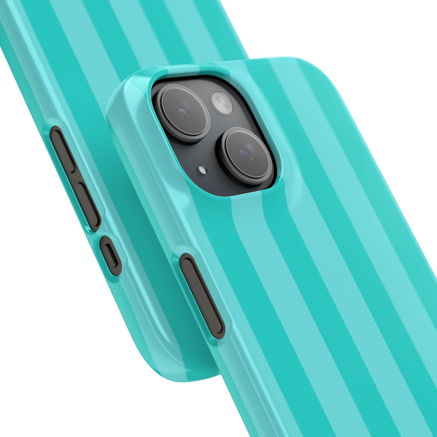 Striped Aqua Case