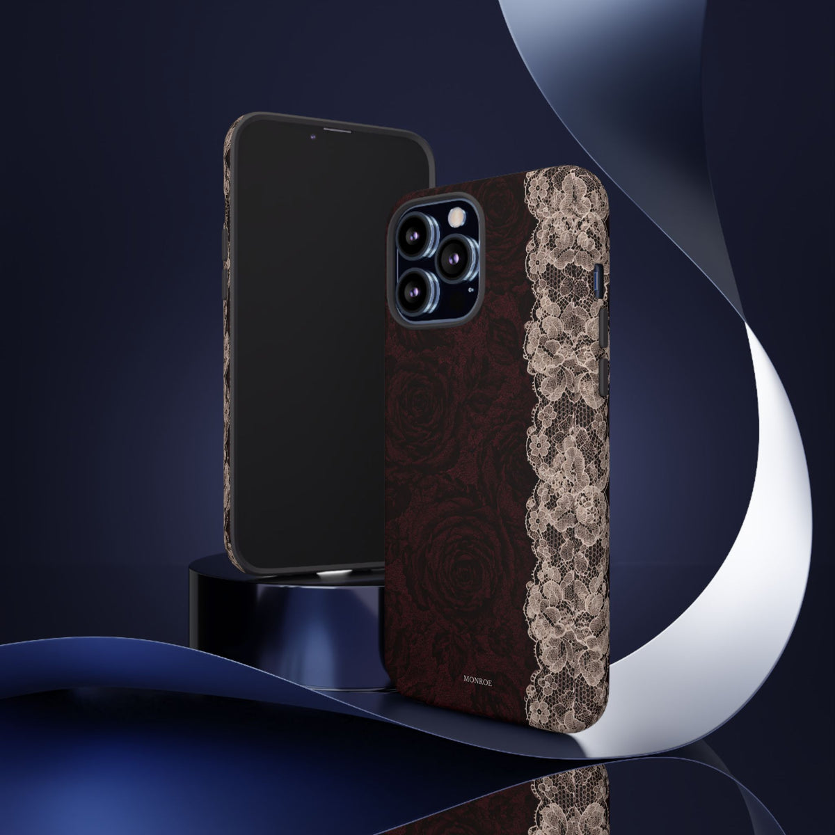 Burgundy Rose Tough Case