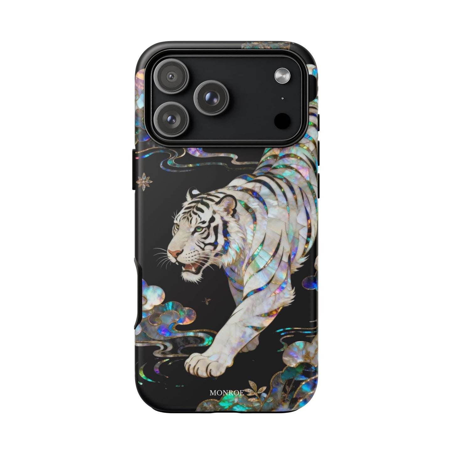 Iridescent White Tiger Tough Case