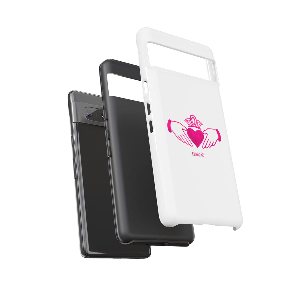 Pink Irish Claddagh Symbol Tough Phone Case