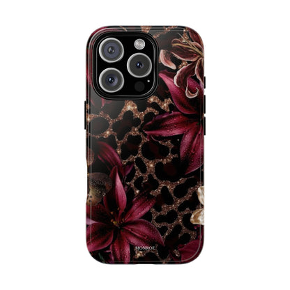 Burgundy Lily Tough Case