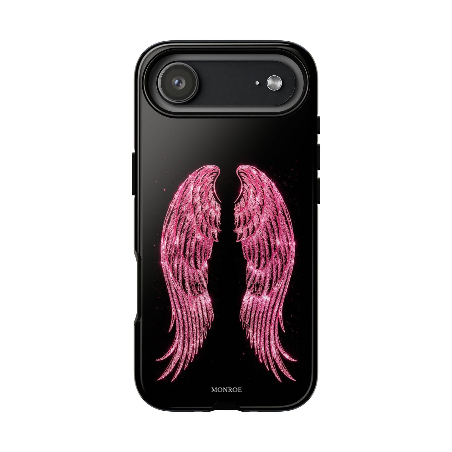 Pink Glitter Angel Tough Case