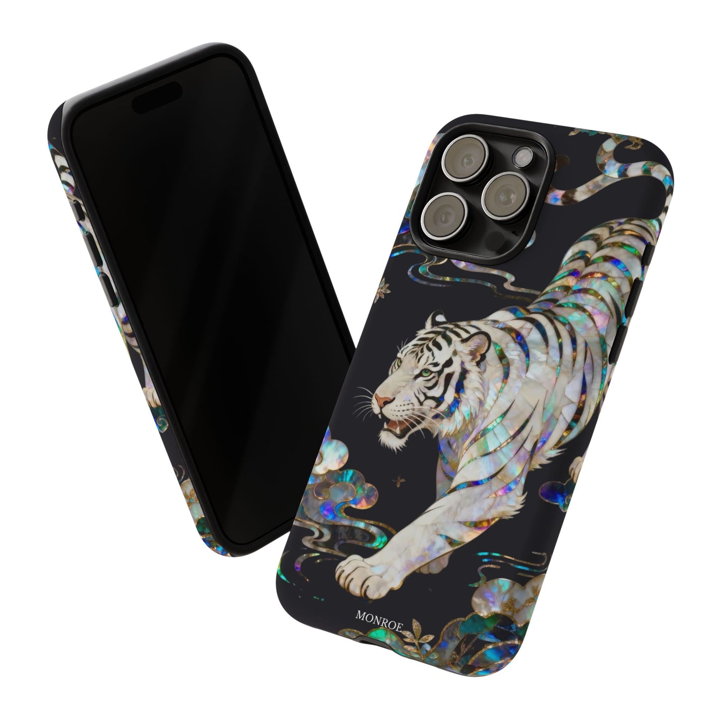 Iridescent White Tiger Tough Case