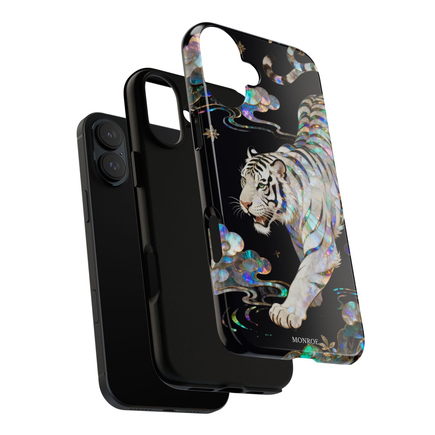 Iridescent White Tiger Tough Case