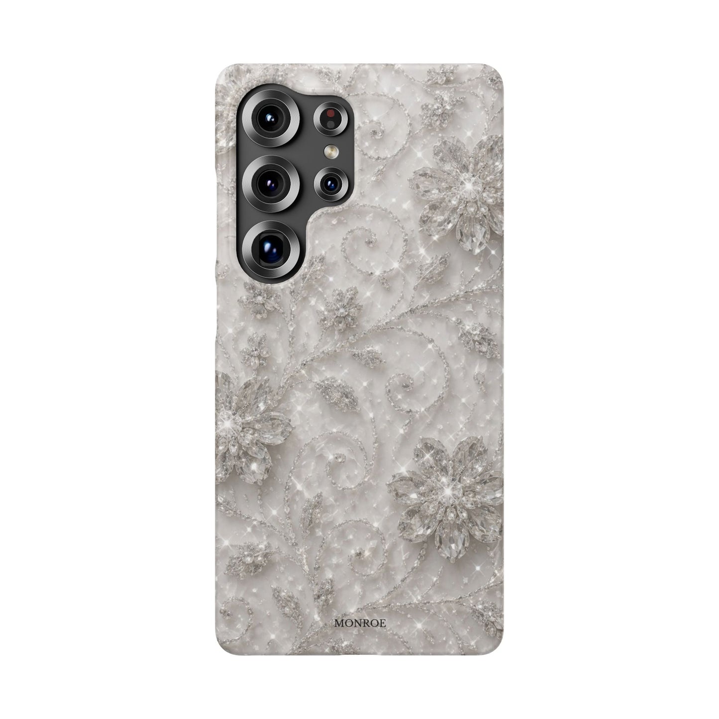 Glittery Floral Case