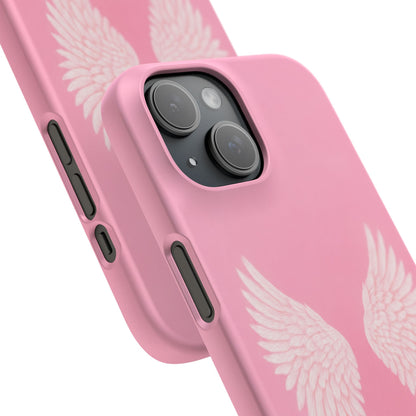 Pink Angel Wings Case