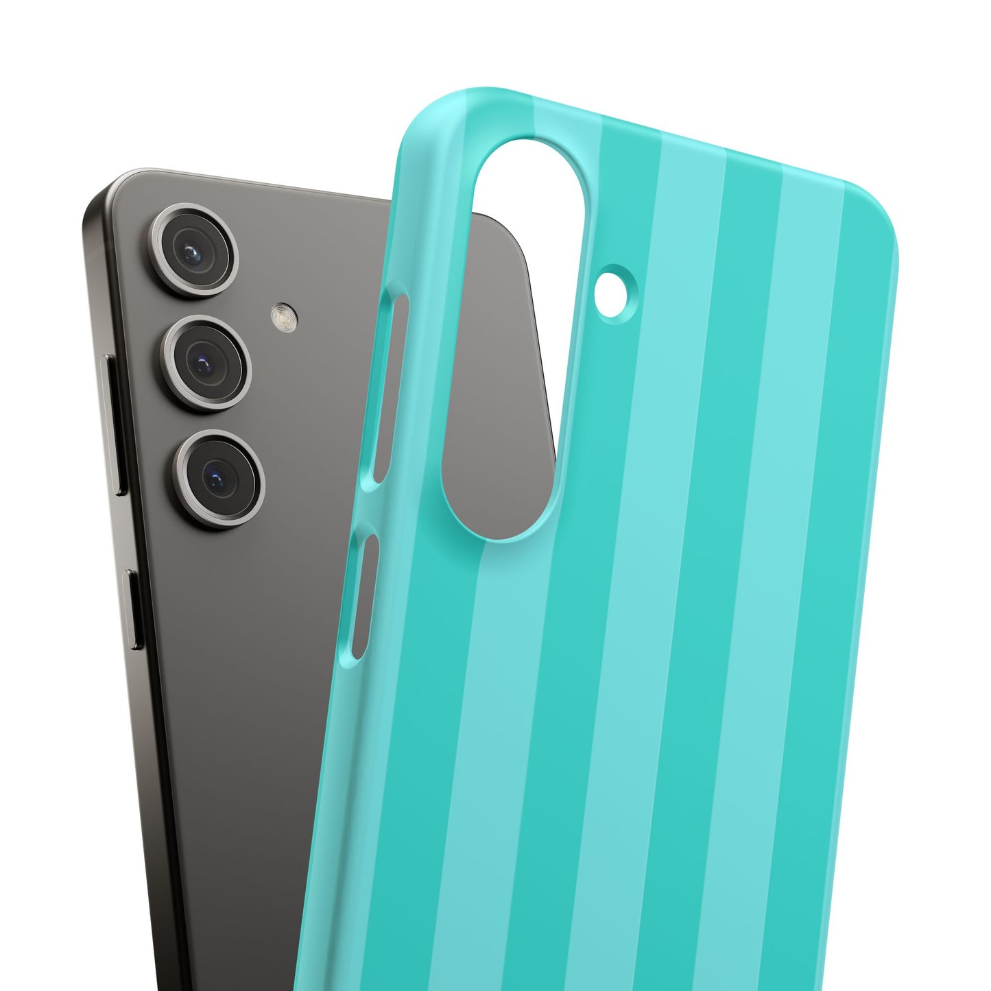 Striped Aqua Case
