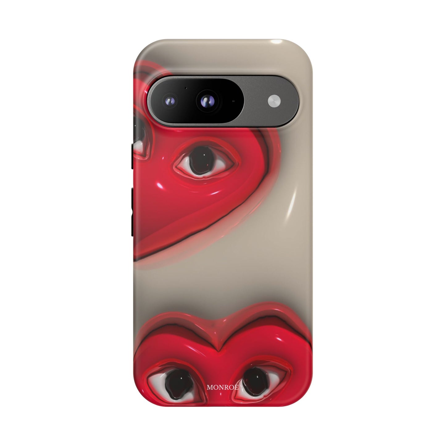 Red Heart Eyes Tough Case