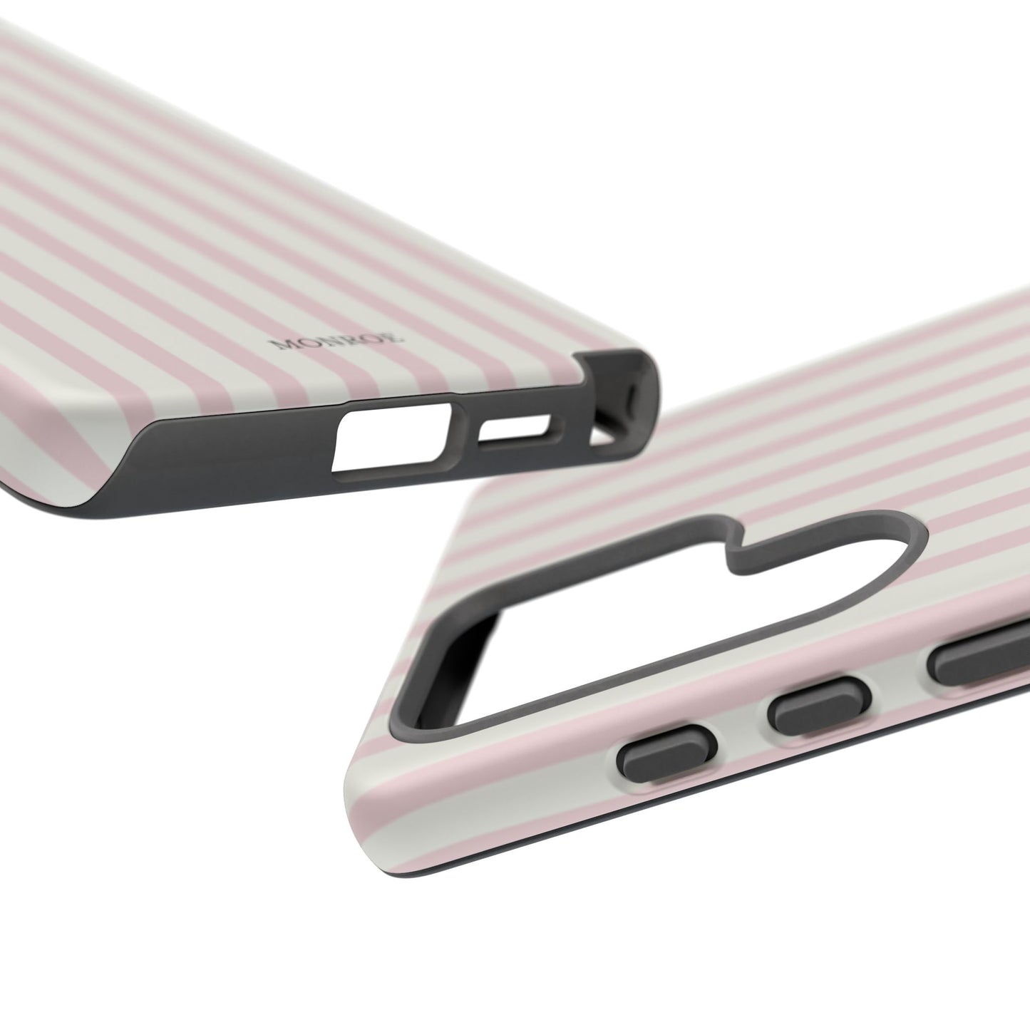 Light Pink Stripe Tough Phone Case