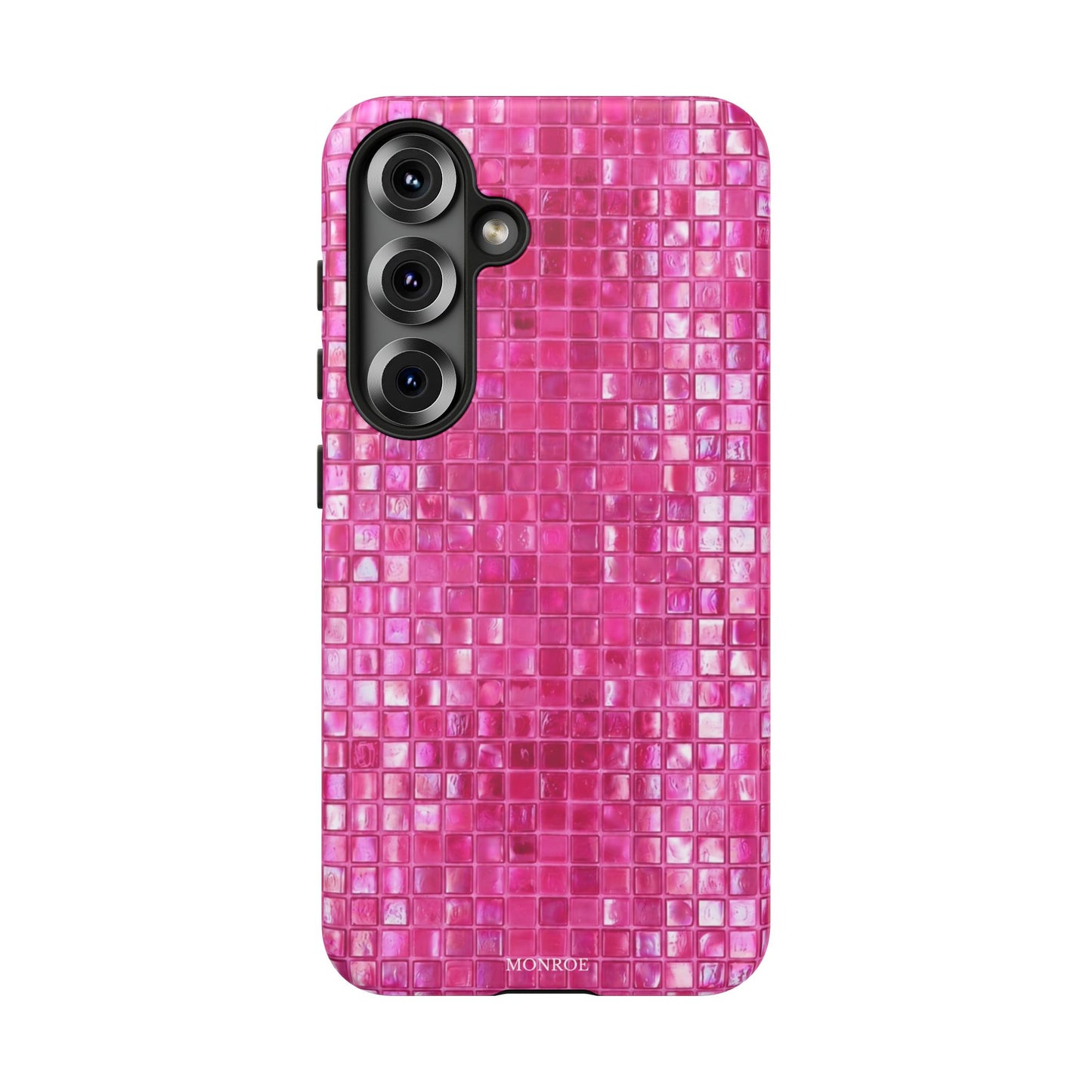 Hot Pink Mosaic Tough Case