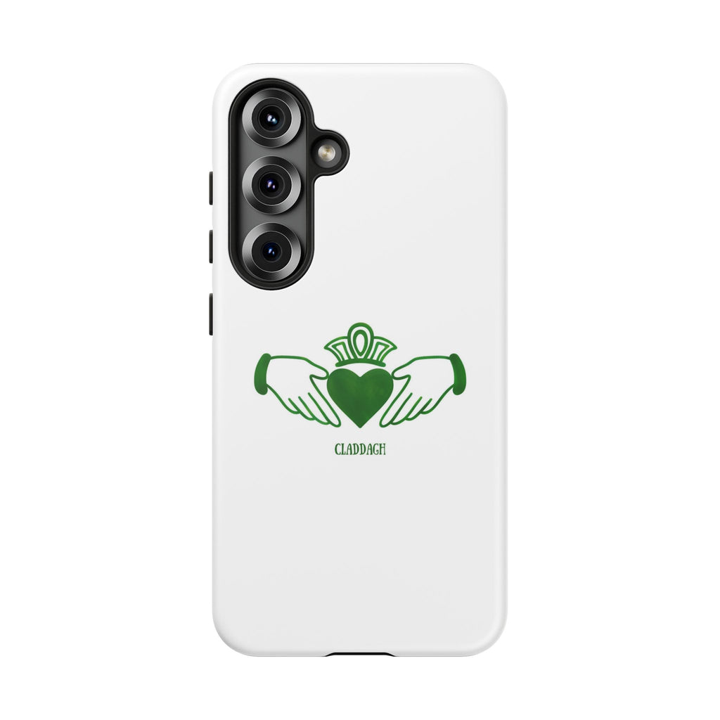 Irish Claddagh Symbol Green Tough Case